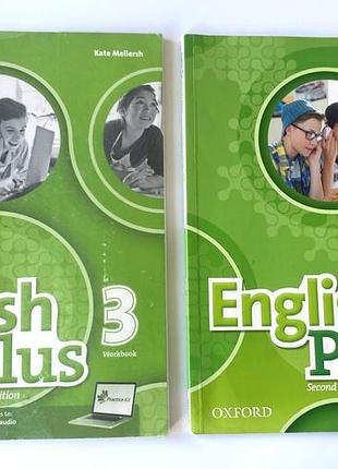 English plus. student's book+workbook. 3. oxford. комплект книг по английскому языку. учебник+зошит