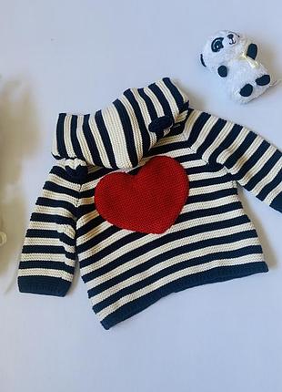 Милий кардиган/кофта gap 0-3 місяці