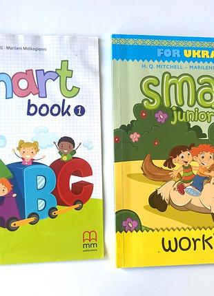 Книги для изучения английского языка: smart book 1 и smart junior 1 workbook