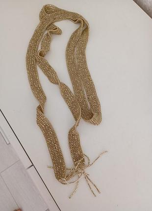 Пояс из стекляруса