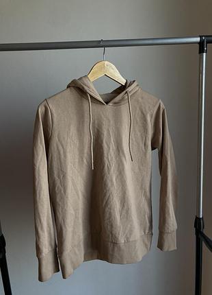 Худі оверсайз бежевого кольору