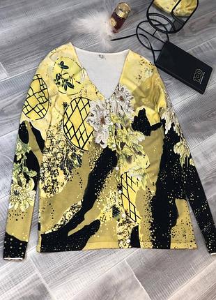 Шикарный оригинальный женский джемпер на пуговицах высокого качества