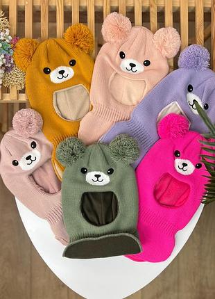 Детская шапка-шлем