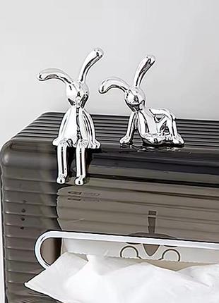 Фигурка зайчик, декор, статуэтка, заяц, кролик