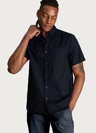 Рубашка рубашка оксфорд f&amp;f с короткими рукавами xxl р-р 54/56, цвет нави