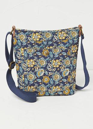 Fat face оригинальная коттоновая сумочка