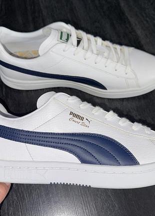 Кроссовки puma court star, оригинал, р-р 44,5, уст 28,5 см. в идеале