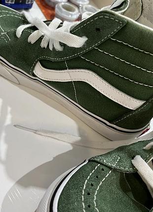 Кеди зелені vаns