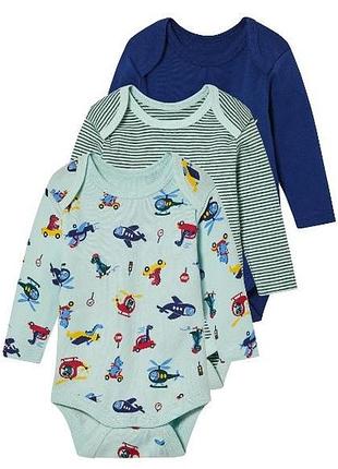 Боди для малышей с длинным рукавом lupilu 5271