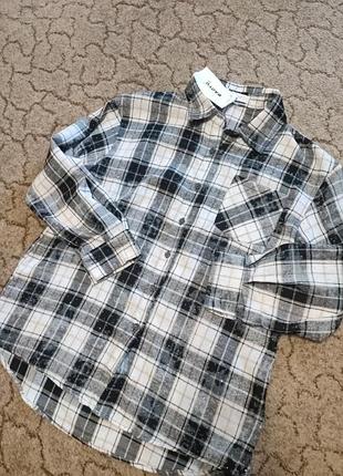 Шикарная женская рубашка со стразами