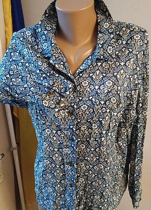 Стильная свободная хлопковая рубашка от next