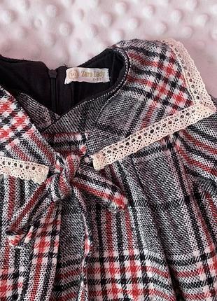 Тепла сукня у стилі zara 2