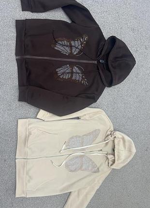 Стильные кофты на байке толстовки зипки худи shein y2k xs,s