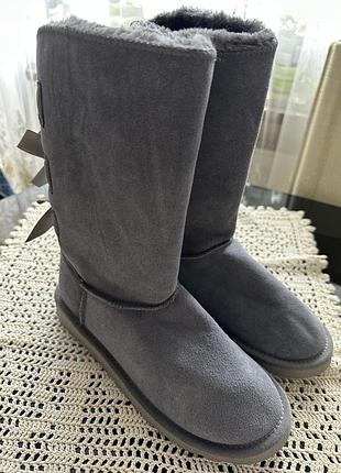 Оригинальные ugg australia с бантами, 38 размер