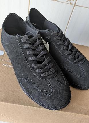 Zara шкіряні еспадрильї (кеди) колір - чорний