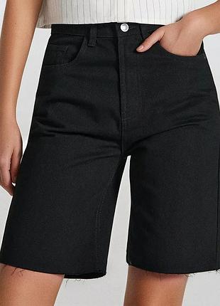 Джинсовые шорты женские sinsay