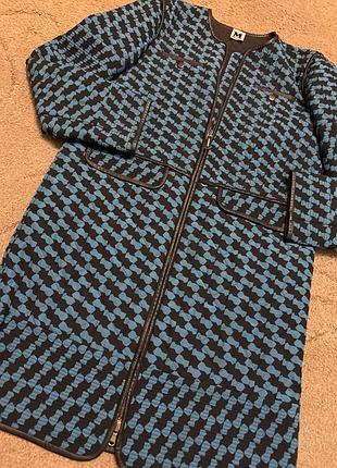 Пальто стеганное италия