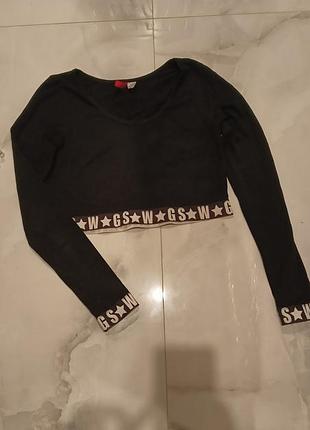 Кроп топ h&m , розмір м