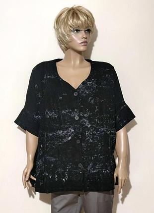 Hindahl &amp; skudelny дизайнерська лляна блуза туніка/12856/