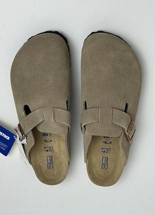 Шльопанці  birkenstock boston біркеншток, клоги, сабо