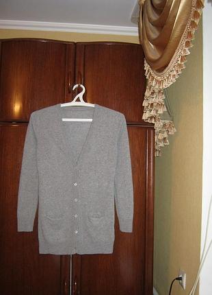 Кардиган 100% натуральний кашемір, розмір xs/s