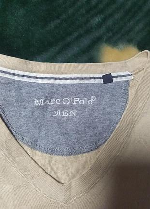 Светр чоловічий бежевий marc o 'polo