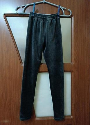 Велюровые лосины