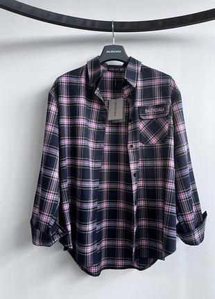 Сорочка в клітинку