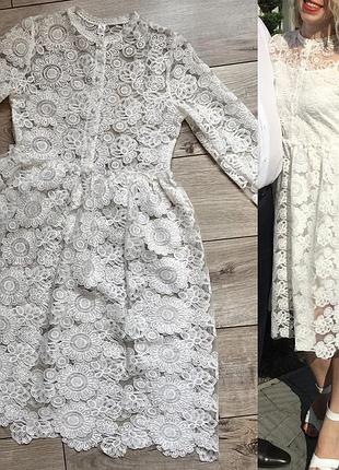 Сукня мереживна