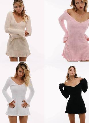 Сукня тепла силуетна