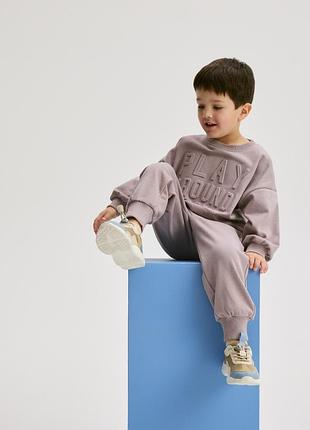 Reserved стильный хлопковый комплект: свитшот + штаны для мальчика 🍁