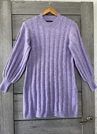 Туніка тепла  з обʼємними рукавами