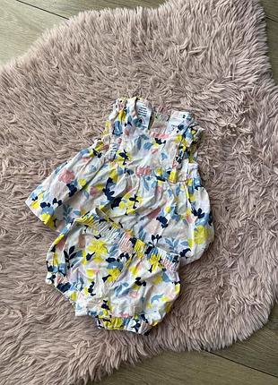 Комплект для дівчинки 100% котон