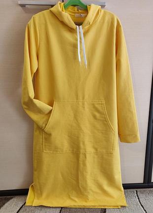Платье-худи с капюшоном