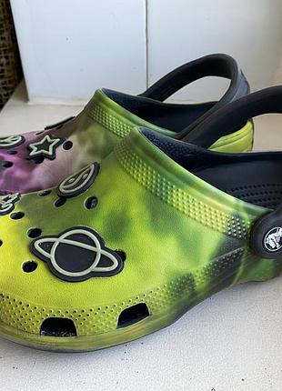 Крокси сабо 🐊 crocs 37р. оригінал світяться