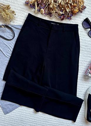 Базові класичні брюки кюлоти з високою талією