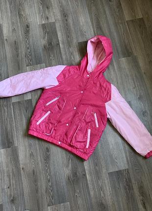 Куртка, куртка на дівчинку, рожева куртка