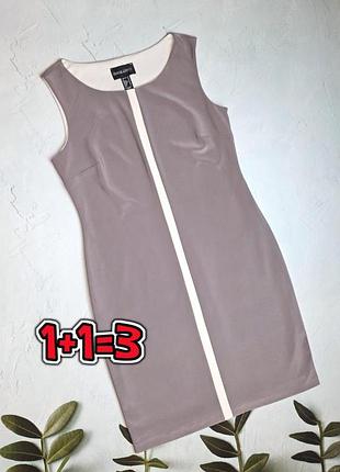 🎁1+1=3 брендовое приталенное платье футляр миди frank lyman, размер 50 - 52