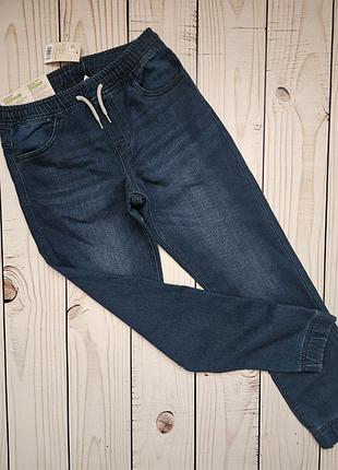 Pepperts 158 р джинси джогери на хлопчика штани джинсы на мальчика джоггеры штаны стрейч