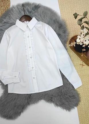 Сорочка біла для дівчинки