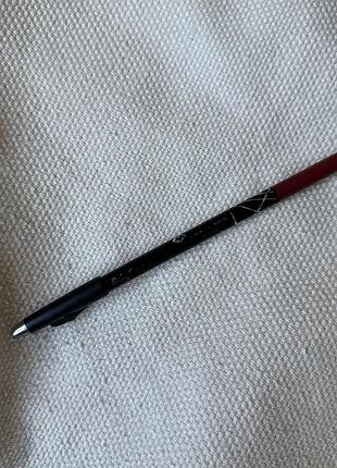 Контурный карандаш для губ с точилкой бордовый ruby rose blood cherry