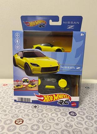 Машинка nissan hot wheels на пульте управления 1:64 хот виллс