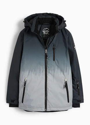 Лижна зимова куртка з капюшоном для підлітка c&a 140 (10y), 158-164 (13-14y)