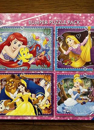 Пазл disney ravensburger принцеси, вік 4+ набір пазлів