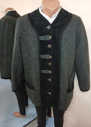 Куртка, жакет,кардиган женский, шерстяной, баварский.