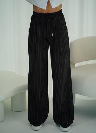 Брюки класичні у смужку