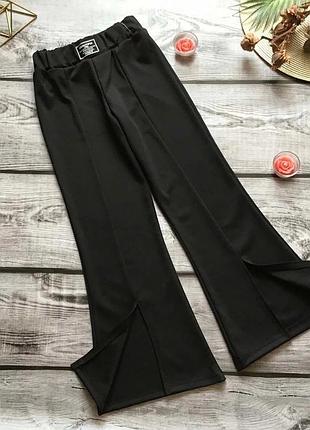 Черные брюки в школу для девочки