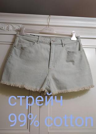 Шорты джинсовые