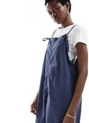 Сарафан платья комбез завязки карманы