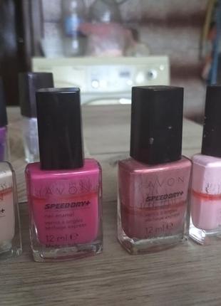 Лот из 11 лаков avon, oriflame недорого7 фото